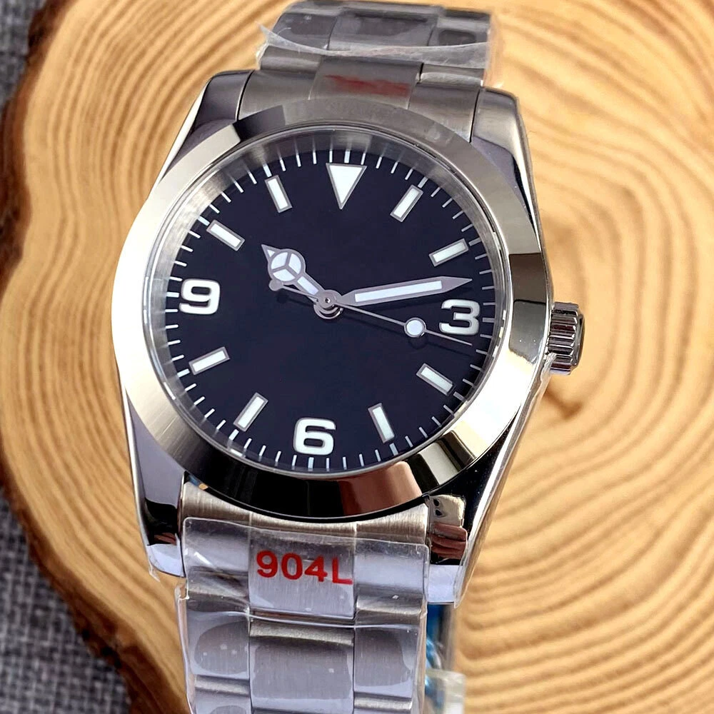 PT5000 NH35机械手表36mm 39mm不锈钢抛光圈防水100米探险家369盘