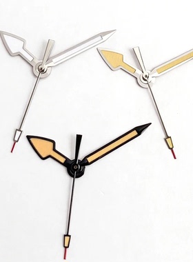 ETA2824 NH35 MIYOTA手表指针ST2130表针绿夜光黑边复古针剑针