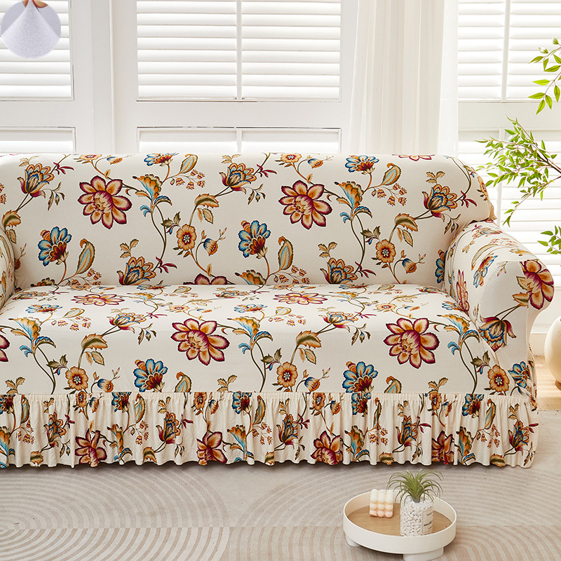 2026通用直排沙发套罩全包万能四季盖布老式双人皮梳化巾美式三人