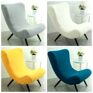 单人沙发套罩全包万能小型座躺椅无扶手蜗牛懒人高靠背美式独个垫