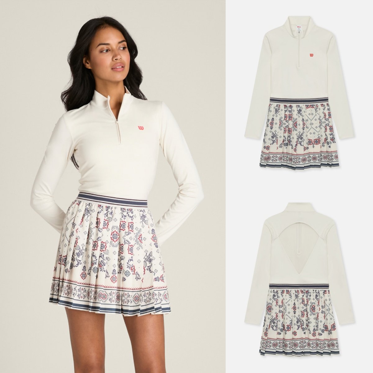 支持鉴定Wilson威尔胜女网球连衣裙230W261102ToP11｜韩国直邮,运动/瑜伽/健身/球迷用品,网球裙,淘宝优惠券,粉丝福利购,淘宝优惠卷