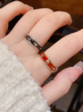 秋冬新款时尚复古新中式戒指