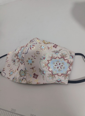 5个装桑蚕丝宋锦香云纱防风防晒面罩双层真丝口罩透气舒透气调节