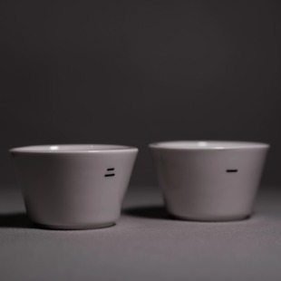 素止 咖啡品鉴杯双唇杯 手冲咖啡闻香杯2waycup澳洲比赛陶瓷 75ml