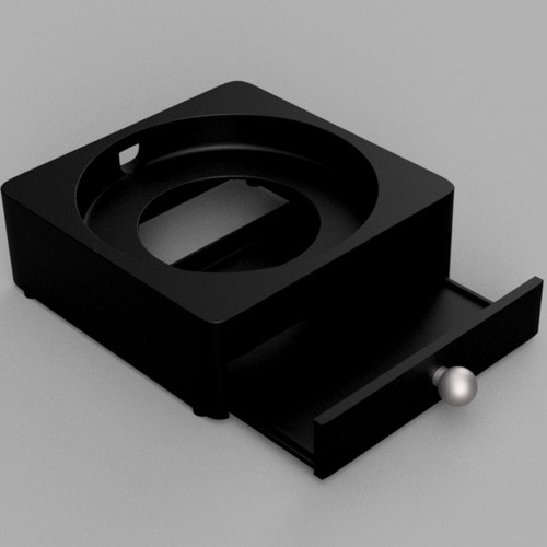 抽屉手冲咖啡壶打印C壶底座素止