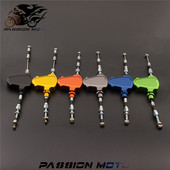 改装 摩托车通用省力离合器手柄拉杆离合盒总成特技越野车跑车街车