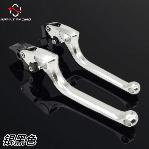适用张雪机车ZX500RR ZX500F省力刹车牛角改装件离合手把拉杆配件