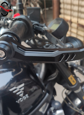 适用川崎Z125 Z250 Ninja400 Z650 Z900 Z1000牛角护手刹车防摔弓