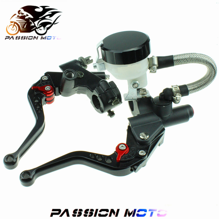 适用地平线川崎小忍者永源战隼350改装CNC上泵刹车离合牛角配件