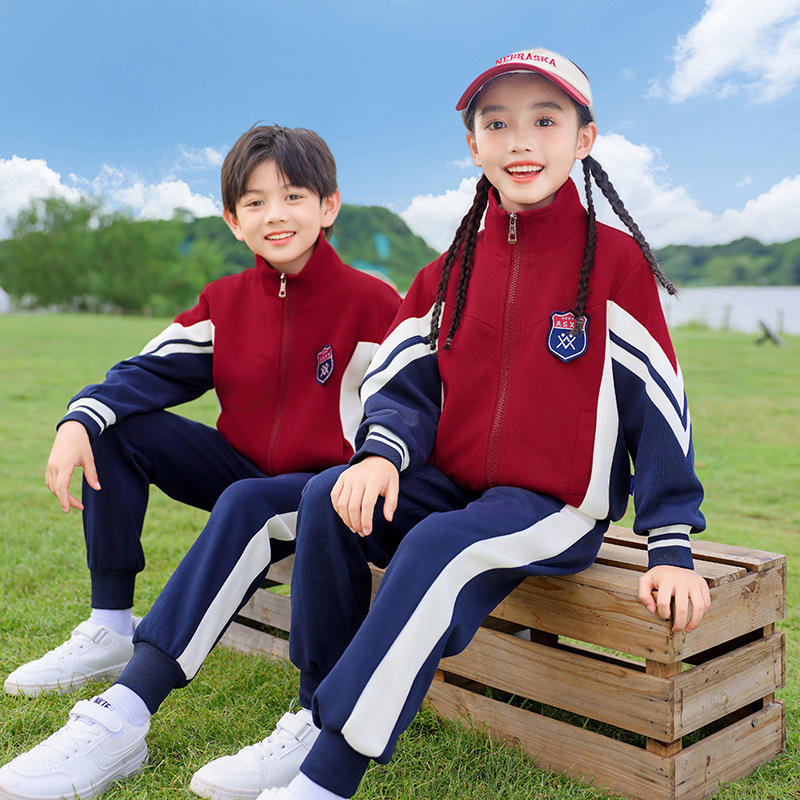 小学生校服春秋装英伦风幼儿园园服秋冬装儿童运动班服棒球服套装