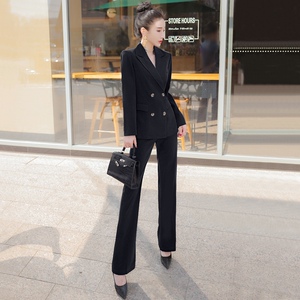 高级感西装套装女2023秋季新款时尚气质女神范职业正装西服两件套