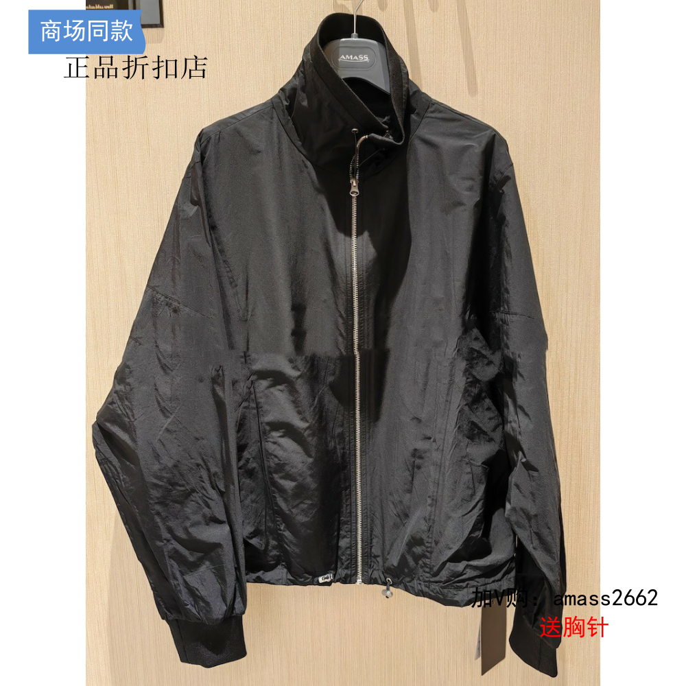 A家女装专柜正品2023春款抽绳拉链冲锋衣外套5400675-226811-001