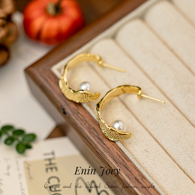 EninJoeys925银针轻奢高级感耳钉