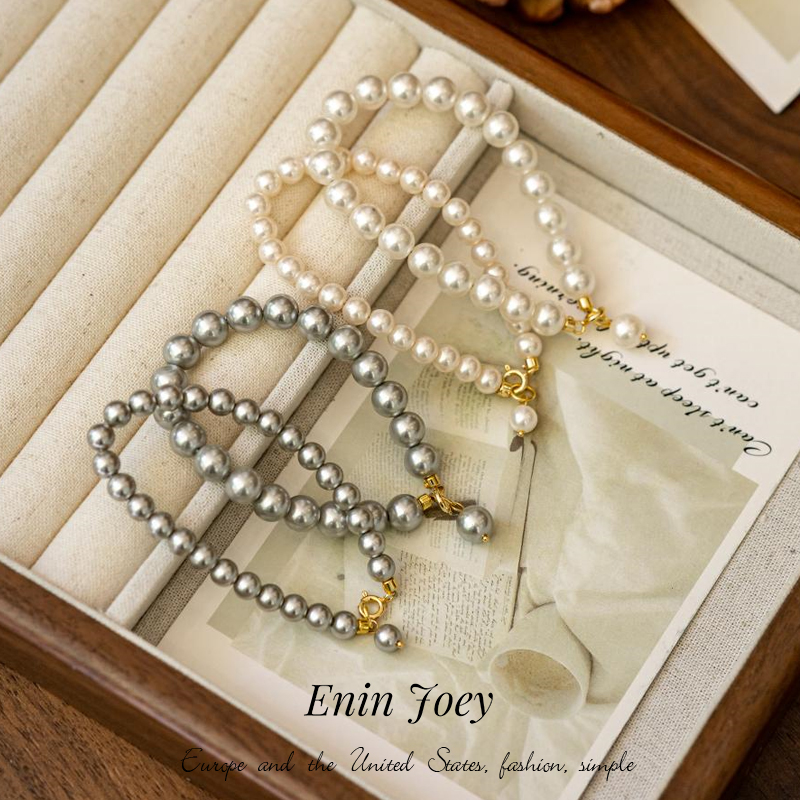 EninJoey施家珍珠串珠简约手链女