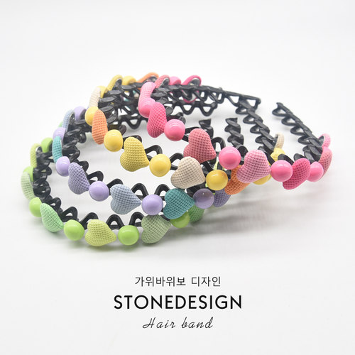 小女孩糖果色宝宝碎发整理发箍