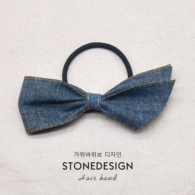 儿童发饰牛仔布艺蝴蝶结发圈甜美可爱女童宝宝发绳头饰不伤发头绳,童装/婴儿装/亲子装,发饰,淘宝优惠券,粉丝福利购,淘宝优惠卷