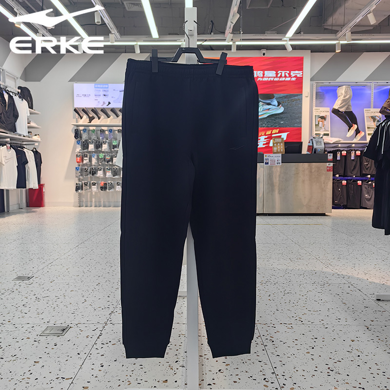 鸿星尔克男子2024秋季运动九分裤