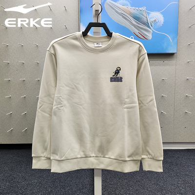 鸿星尔克冬季男女同款加厚卫衣