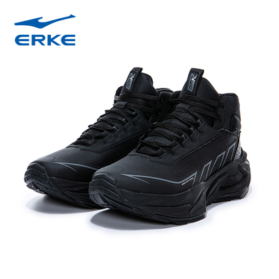 鸿星尔克冬季男子加棉保暖跑步鞋