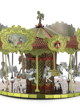3D金属立体拼图模型摆件｜成人