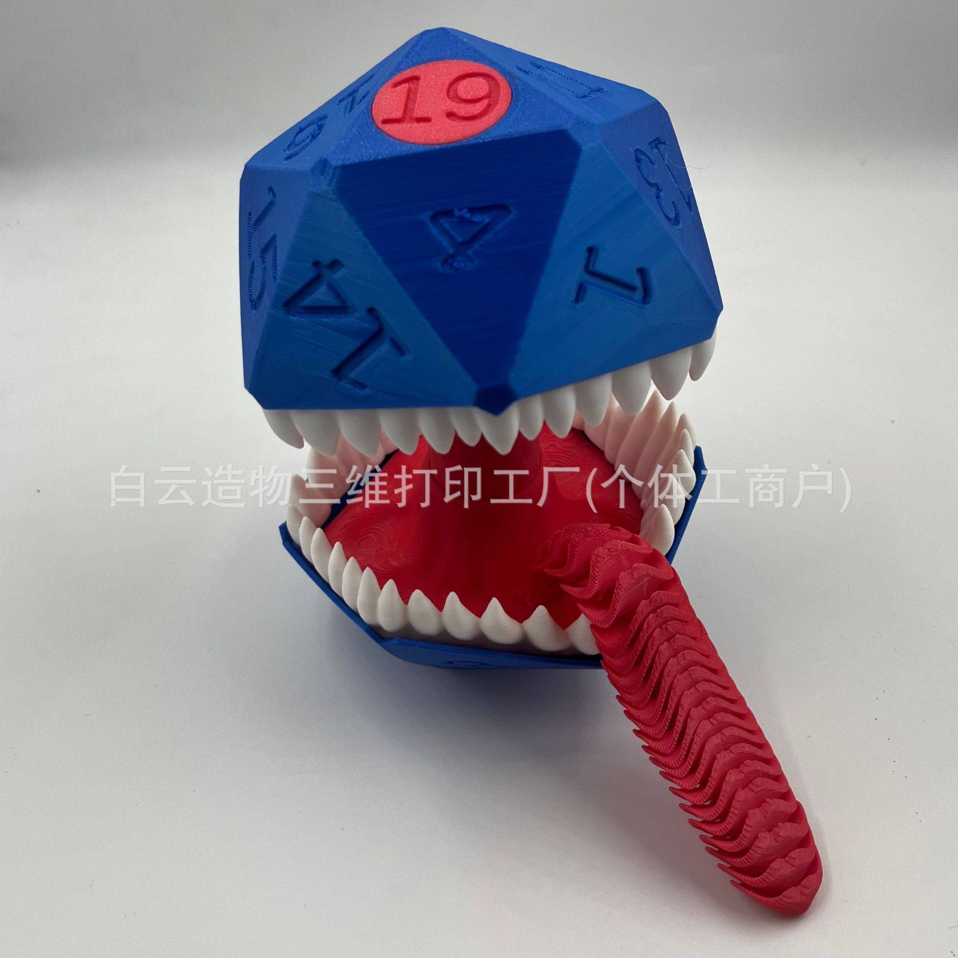 新款3D打印模拟骰子塔玩具复古风图片