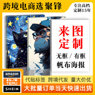 现代客厅装 饰画定制酒店高级感挂画卧室沙发背景墙壁画配电箱油画