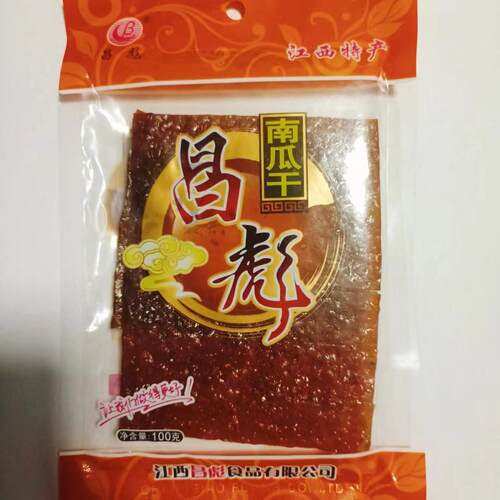 昌彪南瓜干100零食小吃