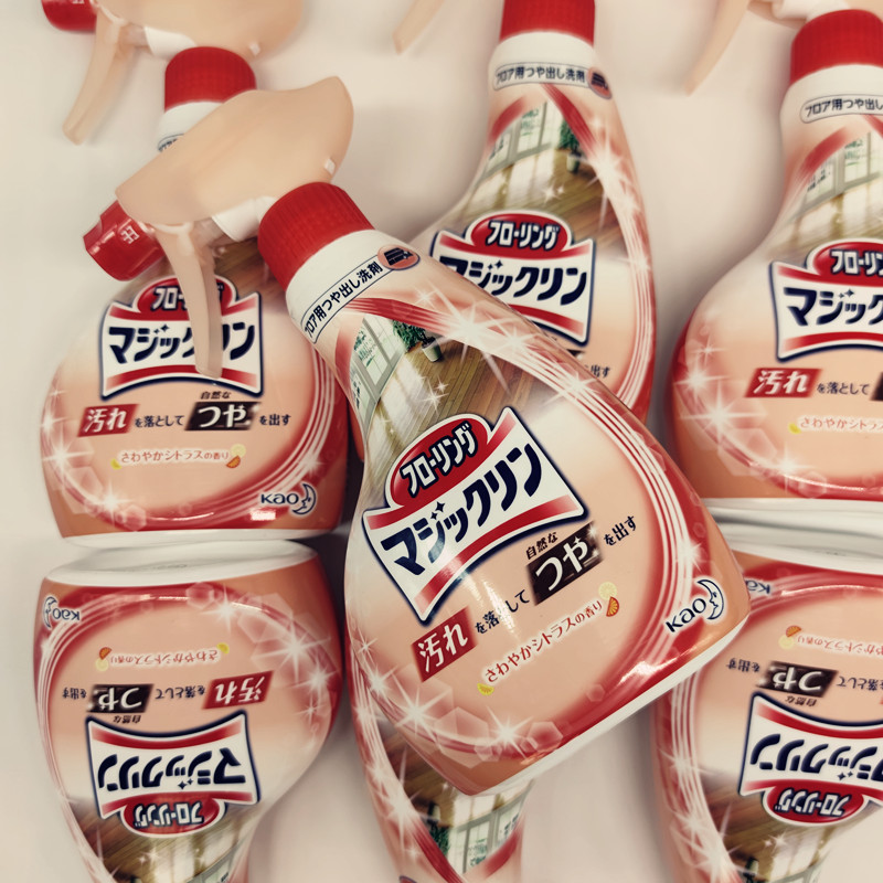 地板用它擦，蚊子趴地只喊妈~日本花王木质地板速干亮洁清洁喷雾