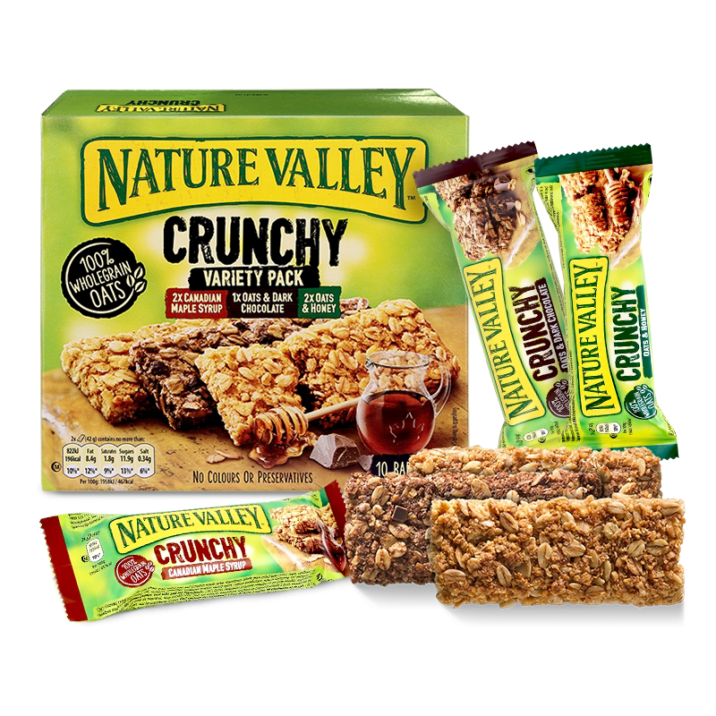 naturevalley燕麦棒饱腹代餐
