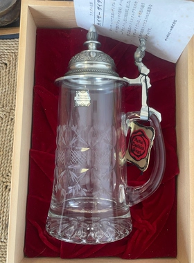 日本回流 德国制 rastal 水晶 啤酒杯 手工工艺  2-470