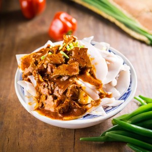 绥德刘亚伟肝子碗托陕北特产陕西榆林绥德麻辣肝碗托亚伟碗托礼盒