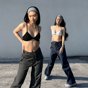 胸垫可拆卸无钢圈三角杯文胸2023新款轻薄性感舒适法式美背胸罩