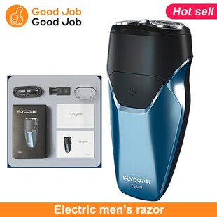 Electric men's razor Shaver Double sided Blade charge razor