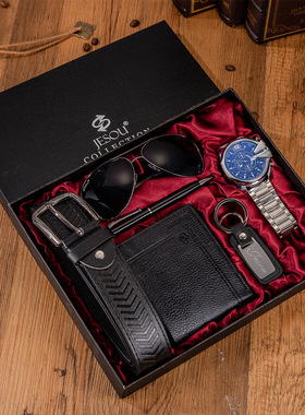 Luxury Gifts for men Watch Sunglasses Belt Tie bracelet pen