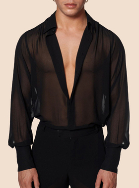 Men's shirts欧码男装黑