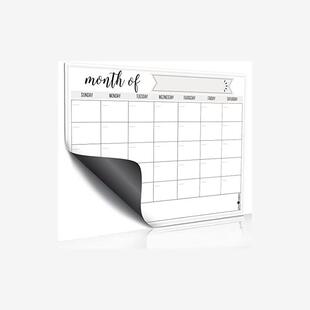 weekly monthly planner magnetic dry erase fridge board note