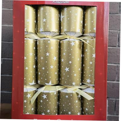 Christmas cracker included contents,paper hat,jokes 12pcs