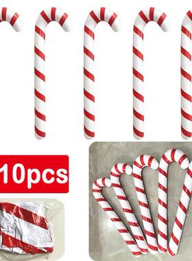1-10pcs 90cm Christmas Inflatable Santa Canes Walking Stick