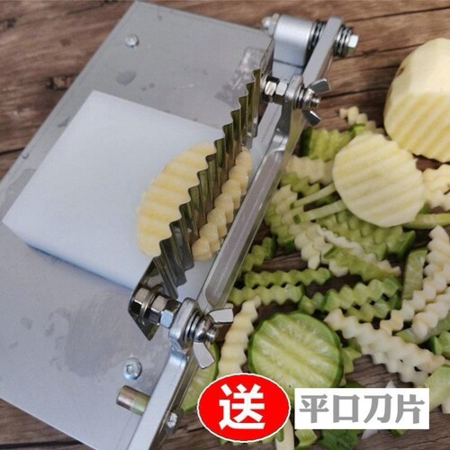 狼牙土豆专用机器狼牙土豆切洋芋波浪刀花刀具切薯条切花式机狼
