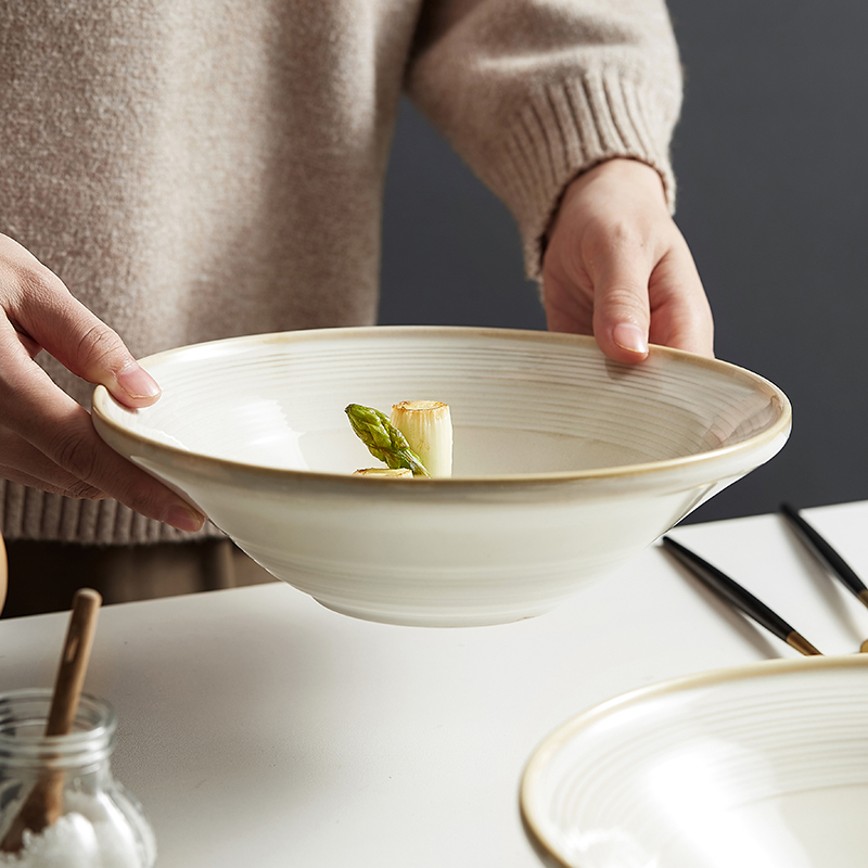 8英寸盛汤碗家用大号陶瓷高级感10寸日式大面碗水煮酸菜鱼大盆碗