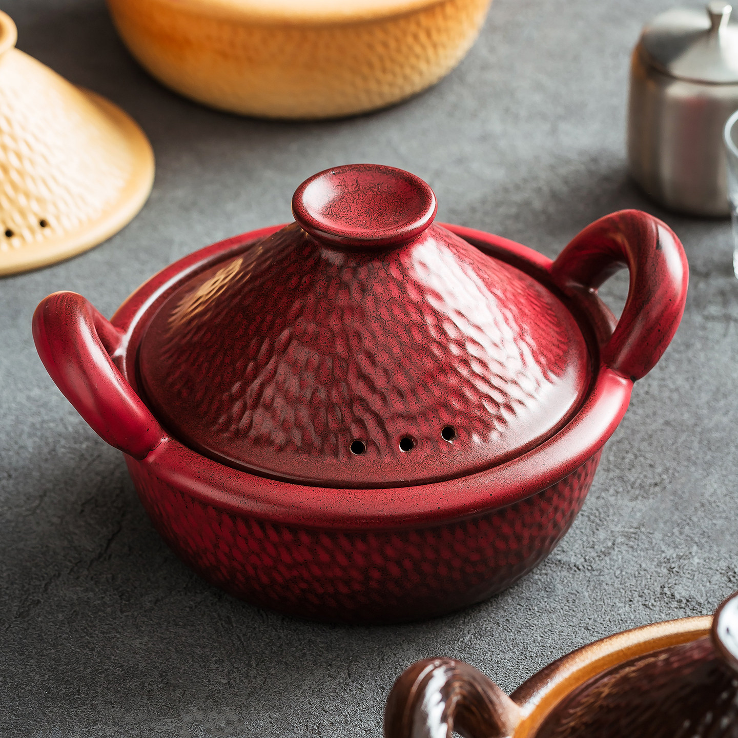 德化砂锅2026新款传统老式土砂锅耐高温干烧不裂大容量特大号砂锅