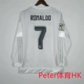 1516 Real Madrid Home Long Sleeve Printed No. 7 + 1 Armband