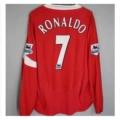 0406 Manchester United Home Long Sleeve Printed No. 7 + 2 Armbands