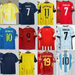 24-25 Football Jerseys Home and Away French National Team Jerseys Bellingham Mbappe Messi Yamal C. Ronaldo Jerseys