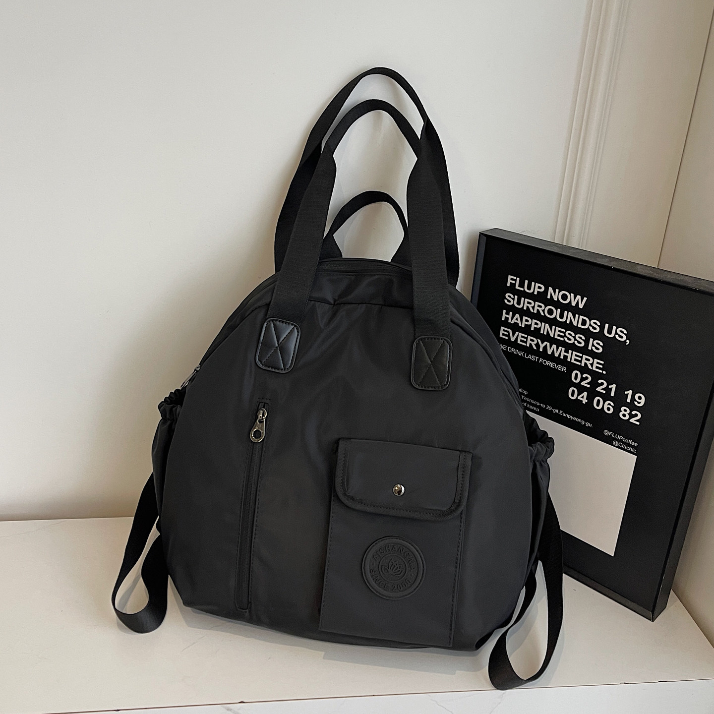 轻便双肩包2025新款休闲百搭旅游背包大容量学生包健身运动单肩包,箱包皮具/热销女包/男包,双肩背包,淘宝优惠券,粉丝福利购,淘宝优惠卷