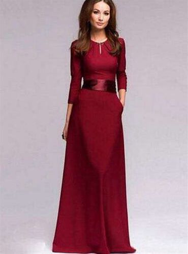 2018 women dinner elegant long dress lady evening dress礼服
