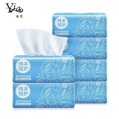 Soft Tissues,Napkins (Pack of 6) Disposable Facial Tissues