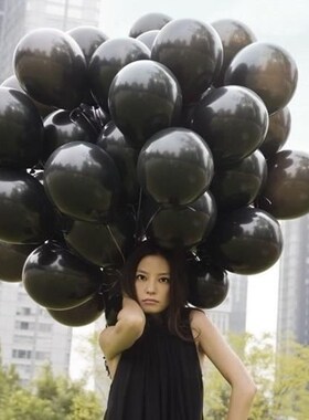 Black Ballons Fashion 10PClot 10inch Latex Balloons Party B