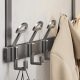 有顾免打孔门后挂钩挂衣架卧室新款 门后置物架收纳衣服挂架衣帽钩