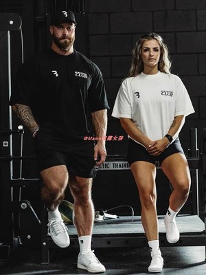 健身运动克里斯俱乐部高定T恤